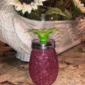 Pineapple Glass Tumbler